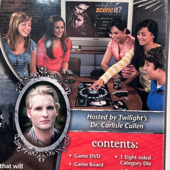Twilight Scene It? Deluxe DVD Board Game Vampire Trivia Cullens Collectible New - Picture 11 of 15